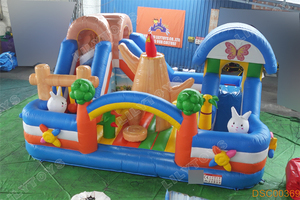 Lilytoys Nouveau Château Gonflable <span class=keywords><strong>pour</strong></span> Enfants avec Toboggan, Aire de Jeux Gonflable Extérieure <span class=keywords><strong>pour</strong></span> Enfants - Product Image 2