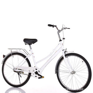 Vélo de ville à une vitesse, 26 pouces, cadre en acier, jantes en alliage d'aluminium, capacité de charge de 120 kg, nouvelle qualité, vente chaude - Product Image 2