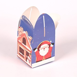 Merry <b>Christmas</b> cardboard apple gift packaging paper <b>box</b> can be customized according to needs - Product Image 5