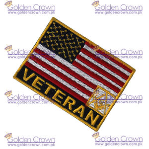 แผ่นผ้าปักลายธงอเมริกันอิฐ - Product Image 4