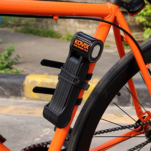 Combinaison d'équipement d'équitation Serrure de vélo pliante <span class=keywords><strong>Alarme</strong></span> bicycle120-Decibel Vélo pliant pour <span class=keywords><strong>moto</strong></span> vélo électrique - Product Image 5