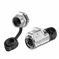 Connecteur d'alimentation et de signal rapide, étanche IP68, économique, LP16, pour équipement audiovisuel
