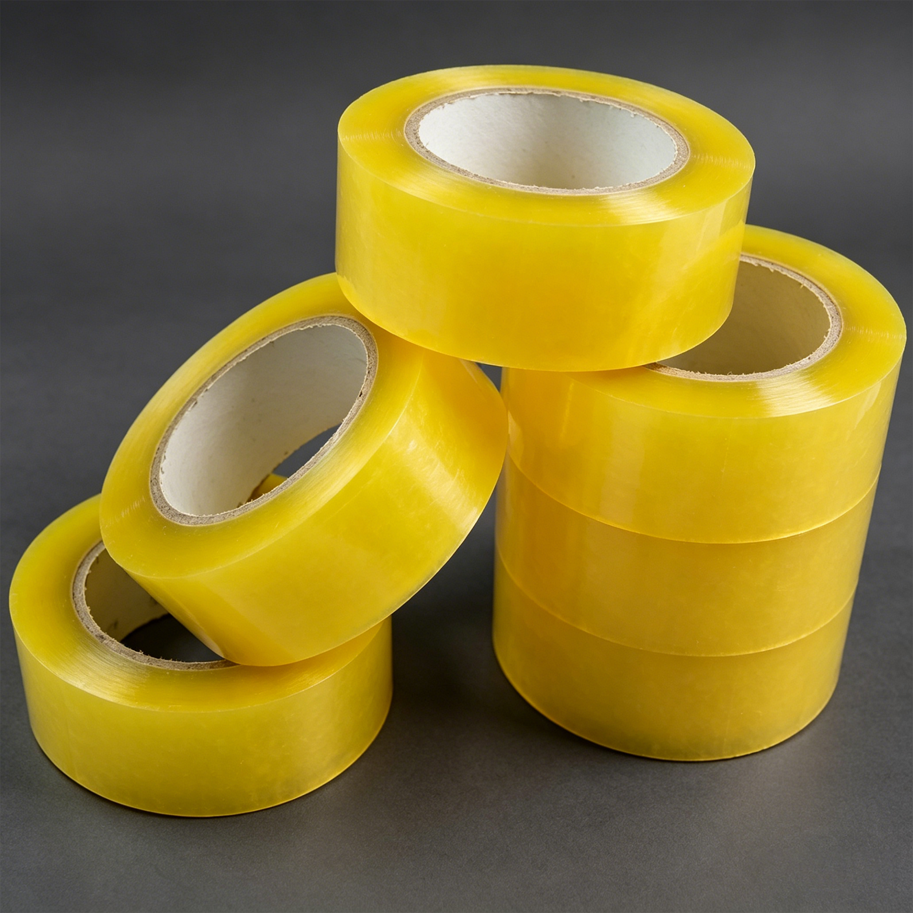 48mm Wide Acrylic BOPP Clear White Self-Adhesive Strong Sticky Transparent Anti UV Tape for Carton Sealing & Packaging