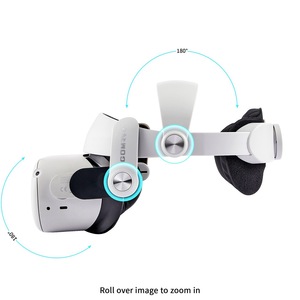 Sangle de remplacement Elite réglable et souple pour <span class=keywords><strong>casque</strong></span> <span class=keywords><strong>Oculus</strong></span> <span class=keywords><strong>Quest</strong></span> <span class=keywords><strong>2</strong></span>, accessoires <span class=keywords><strong>VR</strong></span>, sangle de tête - Product Image 4