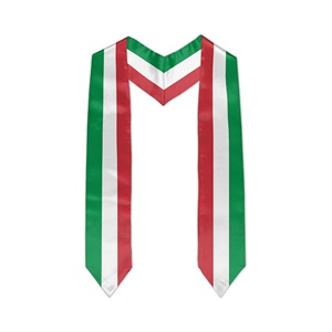 グアテマラ卒業旗ストールサッシスカーフ2025年の日ギフトクラス卒業ストール卒業生の名誉ストール古典的なエンドデザイン - Product Image 3