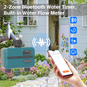 2 khu vực bluetooth không dây vòi phun nước hẹn giờ kép nước hẹn giờ tuya thông minh vườn tưới nước hẹn giờ 2 Outlet hệ thống thủy lợi - Product Image 2