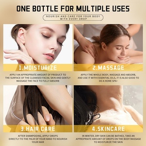 Aceite de Masaje Corporal al por Mayor de 118ml, Puro, Natural y Orgánico, con Aceites Esenciales de Aguacate, Vitamina C, Argán, Oliva, Coco y Ricino - Product Image 5