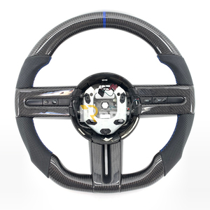 Volant en fibre de carbone véritable brillant RPPF personnalisé pour <span class=keywords><strong>Ford</strong></span> <span class=keywords><strong>Mustang</strong></span> 2005 2006 2007 2008 <span class=keywords><strong>2009</strong></span> - Product Image 1