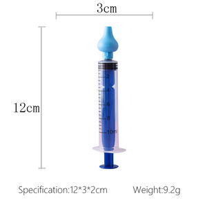 Aspirateur nasal pour bébé de 10 ml, <span class=keywords><strong>seringue</strong></span> pour nettoyer le <span class=keywords><strong>nez</strong></span> du bébé, avec tube à aiguille pour le traitement de la rhinite, lavage du <span class=keywords><strong>nez</strong></span> pour les enfants - Product Image 2