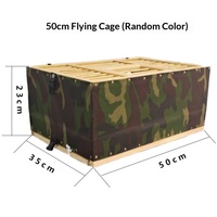 Cage à pigeons pliable CT, cage d'entraînement pour pigeons de course, cadre en bois, panier de transport camouflage pour pigeons