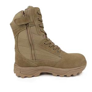 Bottes de randonnée pour hommes Desert <span class=keywords><strong>Ranger</strong></span>, bottes tactiques à lacets, bottes d'extérieur avec fermeture éclair - Product Image 2