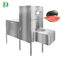 DQ Guangzhou Daqiao Industriële Geïntegreerde Watermeloen Schil- en Snijmachine Set Automatisering Fruitverwerkingsapparatuur