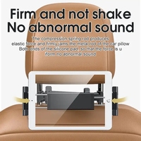 Support de téléphone universel pour appuie-tête de voiture, support de téléphone mobile multi-angles pour siège arrière de voiture, support de téléphone pour tablette de 4,7 à 12,9 pouces