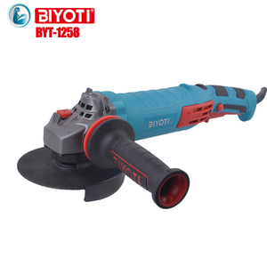 מטחנה זוויתית מקצועית בעלת מהירות משתנה 125 מ\\\"מ, כלי עבודה חשמליים בעלי עוצמה גבוהה לליטוש וחיתוך מתכת - Product Image 5