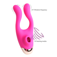 Great Force OEM Fabrik Paar-Vibrator Clip Sextoy für Erwachsene Klitoris-Stimulator Saugvibrator Sexspielzeug für Mann und Frau