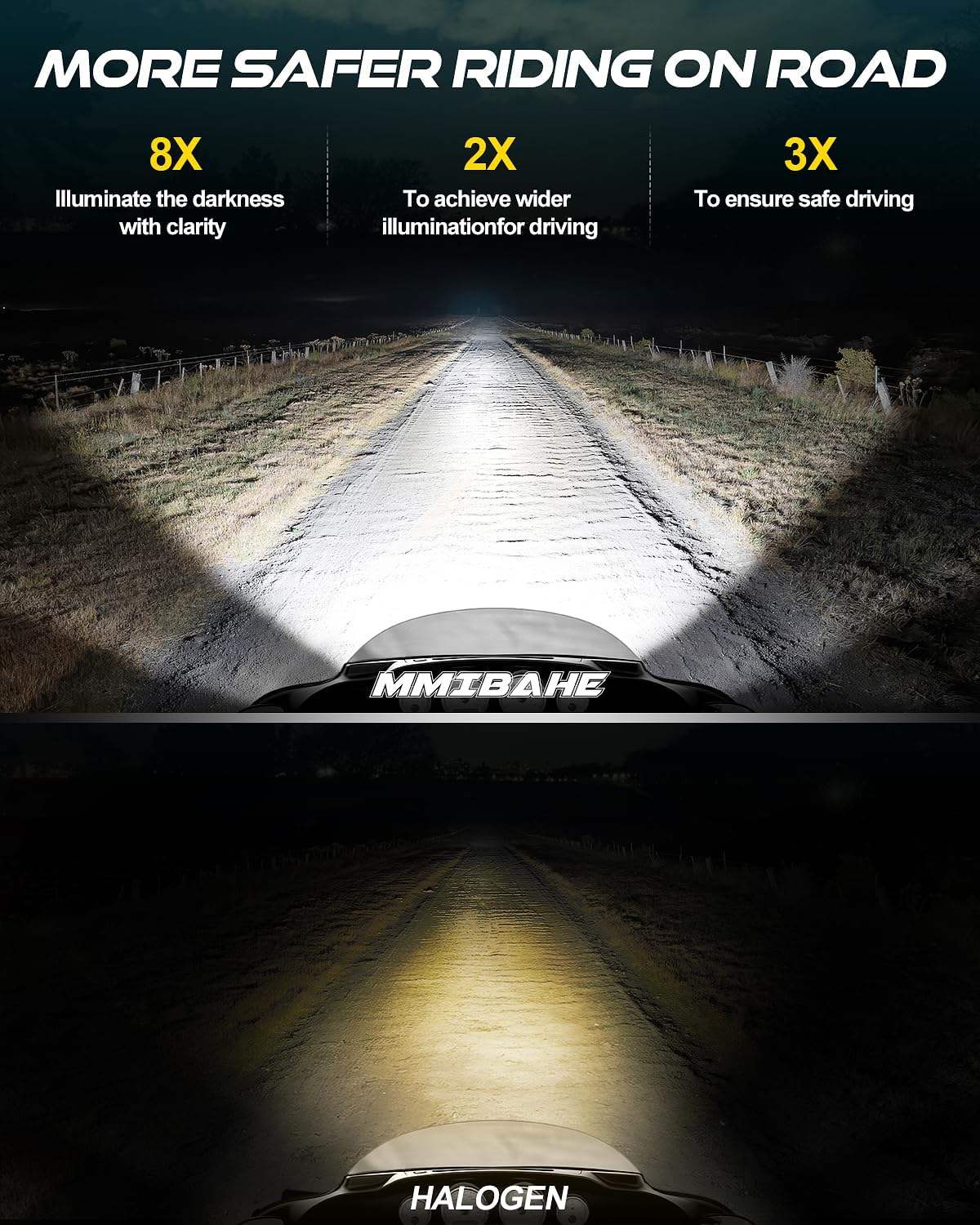 2019 road glide headlight min1set