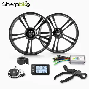 Sharpbike-kit de conversión de bicicleta eléctrica, neumático ancho de 20 pulgadas, 1500 vatios