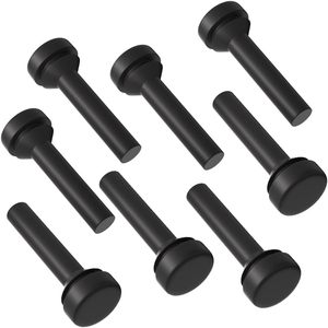 Pieds de rechange en caoutchouc pour grille de cuisinière à gaz WB02X24790, pour plaques de cuisson et cuisinières GE, paquet de 6, résistants à la chaleur - Product Image 1