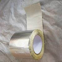 JINLUYANG Bande Butyle Auto-Adhésive Écologique Haute Résistance 1,5 mm x 4 po x 5 m, Anti-Infiltration, Étanche, Ignifuge