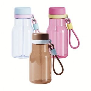 Detachable High-Value Eco-Friendly Reusable Leak-Proof Tritan 580ml Water Bottle with <b>Tea</b> <b>Infuser</b> & Rope for Gym/Travel - Product Image 5
