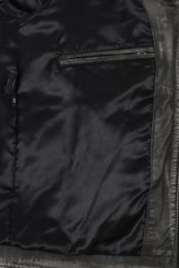 Custom 100% Genuine Black Vintage Nappa Leather Men’s <b>Jacket</b> Fashion Fit Private Label OEM/ODM Bulk Wholesale Trend Outerwear - Product Image 5