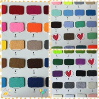Rouleaux de tissu non tissé Challie personnalisés, poids moyen, colorés, écologiques, imperméables, anti-mites, style à pois, pour semelles de chaussures et sacs