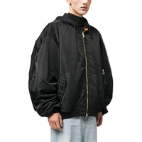 Blouson aviateur pour homme Logo professionnel personnalisable couleurs vente chaude printemps veste Letterman pour homme
