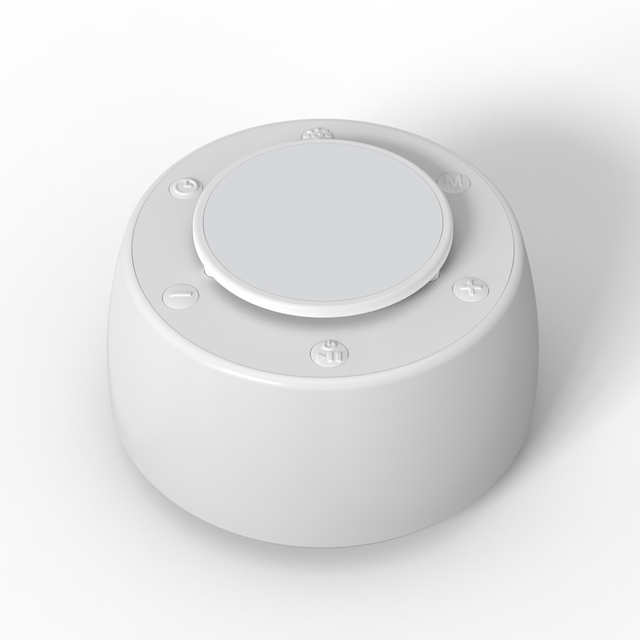 Portable Ruido Blanco 2025 Bebé Robot for Speaker with LED Atmosphere Nightlight Sleep Device Music Player New Gadgets