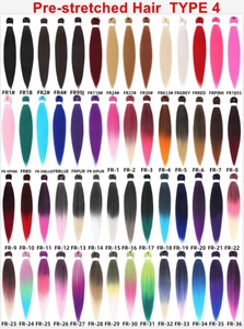 Yaki — extensions de cheveux synthétiques en Fiber synthétique, couleur or et ombrée, coiffure pré étirée, 100 pièces/carton, vente en gros par DHL 26 pouces - Product Image 6