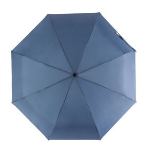 Parapluie de luxe entièrement automatique à trois plis et 8 baleines pour hommes d'affaires, design couleur unie - Product Image 1