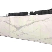 Rock haz escalera paso losas de encimera de cocina pared exterior - Product Image 2