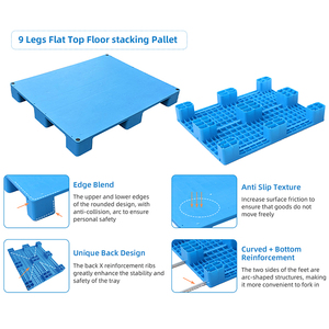 1200x1000 Heavy Duty EURO kích thước Virgin vệ sinh Pallet Nhựa cho thực phẩm nước giải khát ngành công nghiệp - Product Image 5