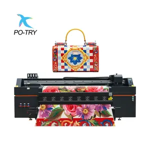 High Resolution Direct to Leather PU Faux Leather Printer with I3200 printhead