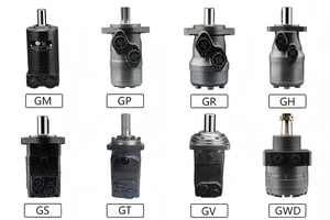 Moteurs hydrauliques à engrenages professionnels personnalisés GRH OMM OMP OMR OMS OMT OMV à faible vitesse et couple élevé - Product Image 3