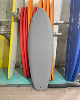 Planche de surf unisexe en mousse EPS haute densité avec sac sous vide IXPE souple Epoxy à fond dur Construction en fibre de verre avec logo