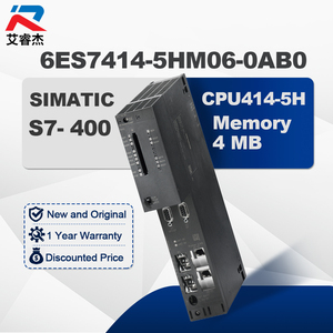 หน่วยประมวลผลกลาง6ES7414-5HM06-0AB0 pn/dp CPU414-5H ของแท้ของใหม่หน่วยความจำ4MB ตัวควบคุม SIMATIC S7-400 PLC - Product Image 1