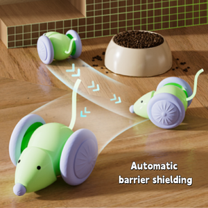 Grappige interactieve katten speeltjes, automatisch met LED lampjes, kattenmuizen speeltjes, slimme sensor, bewegende elektrische huisdier slimme muizen speeltjes - Product Image 6