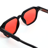 Lunettes VIFF anti-lumière bleue avec verres rouge-orange, monture PC, protection UV400, modèle LB3506F pour hommes et femmes