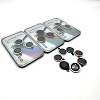 Protection d'objectif d'appareil photo en verre trempé 9H ultra-fin 0,33 mm, transparente, anti-poussière, résistante aux rayures et étanche, pour la vente en gros