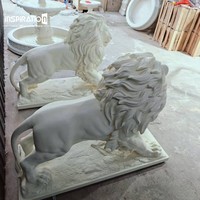 Pierre décorative géante en grès artificiel, motif papillon, pour aménagement paysager extérieur de parcs