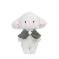 Peluche Agneau Doux, Adorable Poupée Mouton, Coussin Câlin 31-50 cm, Rembourré en Fibre de Polyester, Doudou Unisexe pour le Sommeil