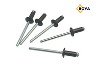 Venta al por mayor de remaches ciegos de extremo abierto de aluminio/acero, remaches ciegos de extremo abierto 4.8X16mm