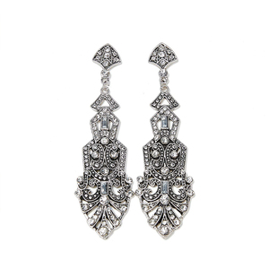 Bộ Phụ Kiện Thập Niên 1920 Màu Đen Trang Phục Flapper Gatsby Tuyệt Vời Cho Nữ Băng Đô Găng Tay Vòng Cổ Giá Đỡ Thuốc Lá - Product Image 5