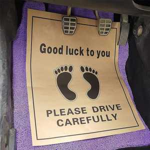 <strong>Car</strong> Foot <strong>Mat</strong> <strong>Paper</strong> Disposable <strong>Car</strong> Front <strong>Paper</strong> Floor <strong>Mats</strong> <strong>Paper</strong> with Plastic Coated Disposable Auto Floor <strong>Mats</strong> - Product Image 5