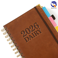 Cuaderno de Cuero Ecológico con Tapa Dura, Tamaño A5, con Logotipo Personalizado en Relieve y Diseño Gratuito