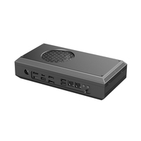 Q51251AI AI Edge Computing Mini PC Intel Core I5 12450H MXM GPU Expansión Dual 2,5G LAN Refrigeración activa Computadora industrial