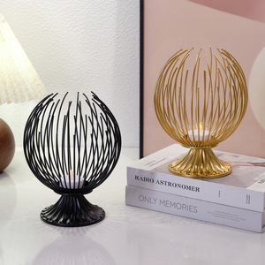 Taller Hedgehog <b>Candlestick</b> Iron Candle Holder Durable Home Decoration - Product Image 2