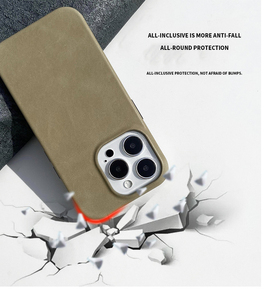 Nuevo modelo de moda <span class=keywords><strong>Funda</strong></span> de cuero <span class=keywords><strong>original</strong></span> genuino <span class=keywords><strong>Funda</strong></span> de cuero curtido profesional <span class=keywords><strong>para</strong></span> Iphone 14 13 12 11 Pro Max - Product Image 6