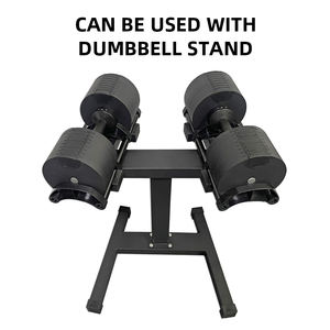 Fabrika verilen ağırlık kaldırma Fitness ekipmanları ayarlanabilir dambıl özelleştirilmiş set - Product Image 4