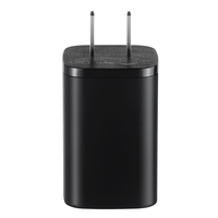 Charger Blok USB C Ganda 40W PD Pengisian Cepat Charger Tipe C Ganda Colokan US Adaptor Daya Portabel untuk Ponsel iPhone Android